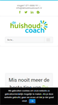 Mobile Screenshot of dehuishoudcoach.nl